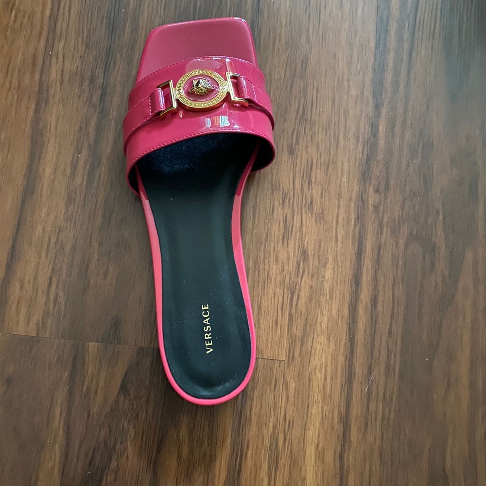 Versace Fuchsia Heels - Picture 3 of 6